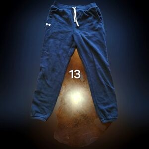 Black underarmor youth jogging pants